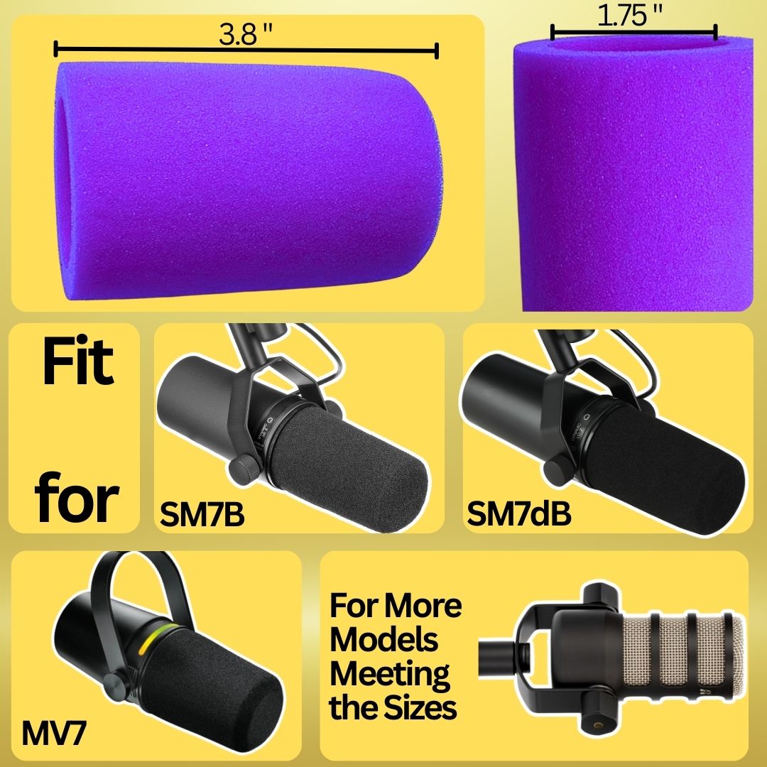 Windscreen for Shure SM7B Micr - đánh giá và giá Shure Mic Sm7B