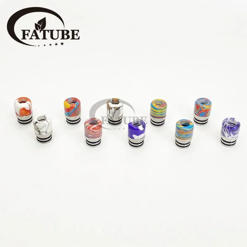1PC/10PCS 510 Stainless Steel  - đánh giá và giá Drip Tip Resin