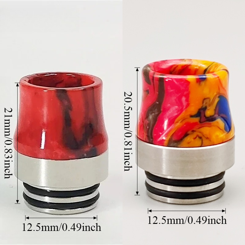 1PC/2PCS 810 Drip Tip Stainles - đánh giá và giá Drip Tip Resin