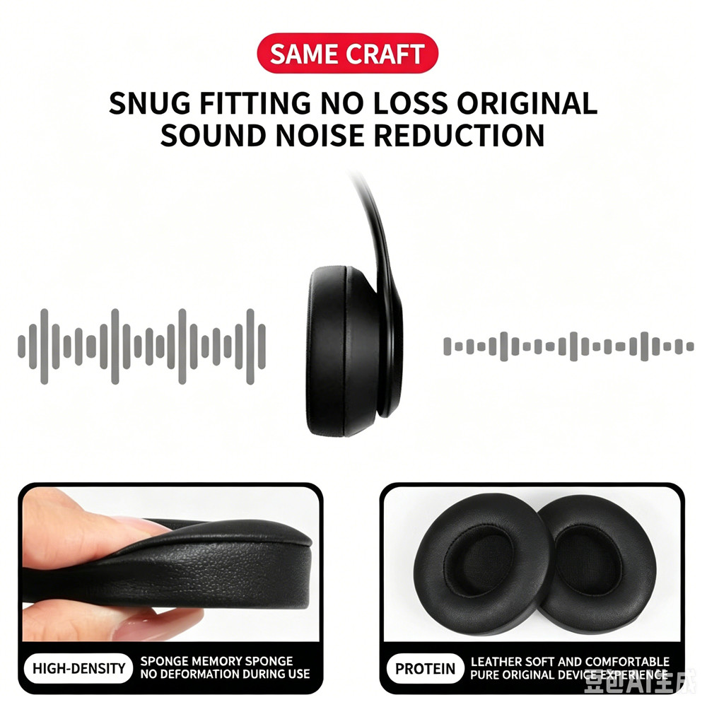 Ear Pads Suitable for Beats So - đánh giá và giá Beats Headphone Solo 4