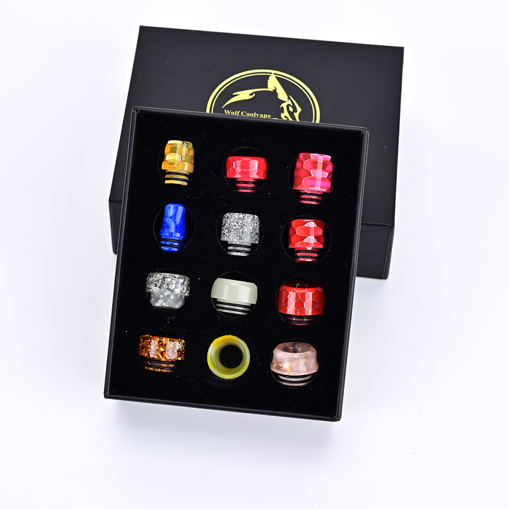 12pcs 810 drip tip 510 drip ti - đánh giá và giá Drip Tip Resin