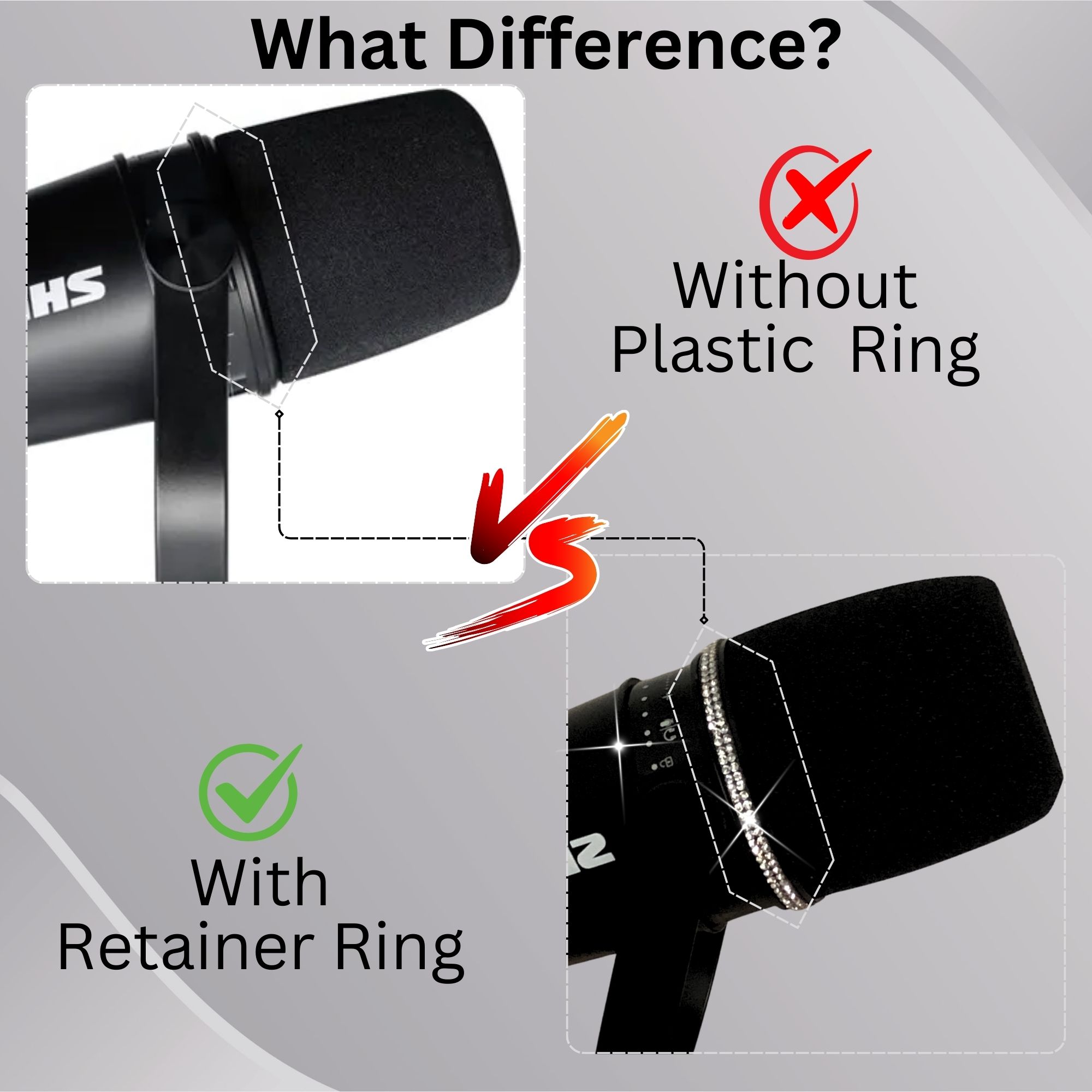 Shining MV7 Pop Filter for Shu - đánh giá và giá Shure Mic Sm7B